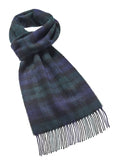 Bronte Moon - Tartan / Plaid Scarf Collection - 10" x 75" - Made in UK: Antique Buchanan