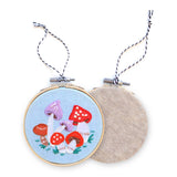 Holiday Decor: Mushro DIY Embroidered Christmas Ornament Kit