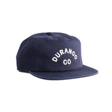Endless August Supply Co. - Customizable Arch City Cotton Hat | Name Drop Hat: Bone/burgundy