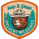 The Landmark Project - Keep It Green Embroidered Patch