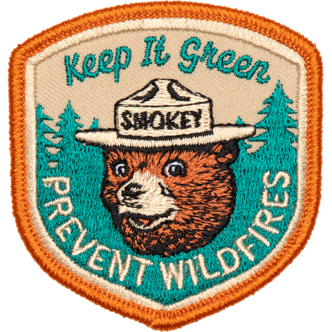 The Landmark Project - Keep It Green Embroidered Patch