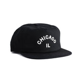 Endless August Supply Co. - Customizable Arch City Cotton Hat | Name Drop Hat: Bone/burgundy