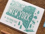 Noteworthy Paper & Press - New York Greeting Card: Boxed Set of 6