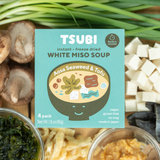 TSUBI Soup - White Miso with Seaweed & Tofu 4 Pack