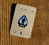 Squatchy - Enamel Pin, Bigfoot Believe | Sasquatch Lapel Pin