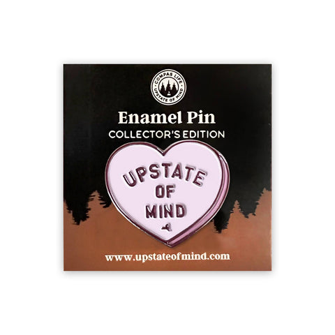 Compas Life - Upstate of Mind - I Heart Upstate of Mind Enamel Pin