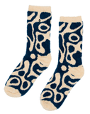 Parks Project - Yellowstone Geysers Cozy Socks: Green / One Size