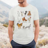 Barefoot Baby - ADULT Chicken Breed Country Farm Tee: Unisex M