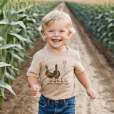Barefoot Baby - "Duck Duck Goose" Farm Boy Western Summer Kid Clothing: Youth S (6-8)