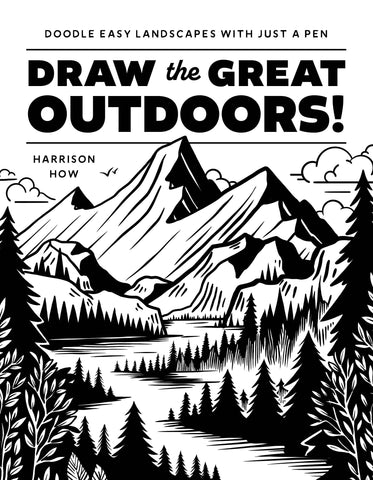 Macmillan Publishers - Draw The Great Outdoors: Doodle Easy Landscapes