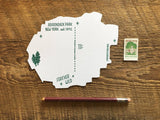Noteworthy Paper & Press - Adirondack State Park Postcard