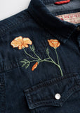 Iron & Resin - Field Denim Shirt: Indigo / XX-Large