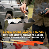 UCO Gear - Stormproof Match Kit: Orange