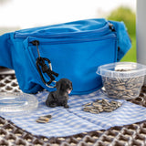 Big Discoveries / Sun Co. - WildLight Animal Carabiner Flashlight - Black Labrador Dog