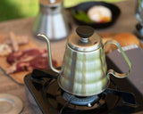HARIO USA - Outdoor V60 "Buono" Metal Drip Kettle, 700ml Silver