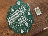 Noteworthy Paper & Press - Adirondack State Park Postcard