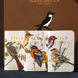 Field Notes - Birds and Trees of North America: Pack A: Screech Owl - Blue Jay - Brewer Sparrow - Cabin Fever Outfitters