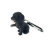 Big Discoveries / Sun Co. - WildLight Animal Carabiner Flashlight - Black Labrador Dog