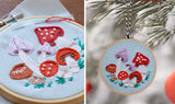 Holiday Decor: Mushro DIY Embroidered Christmas Ornament Kit