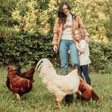 Barefoot Baby - ADULT Chicken Breed Country Farm Tee: Unisex S