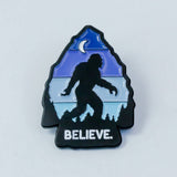 Squatchy - Enamel Pin, Bigfoot Believe | Sasquatch Lapel Pin