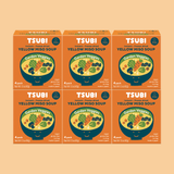 TSUBI Soup - Yellow Miso with Garden Veggies 4 Pack 