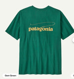 Patagonia Casting Logo Responsibili-Tee SS