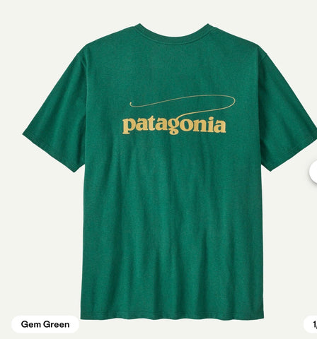 Patagonia Casting Logo Responsibili-Tee SS