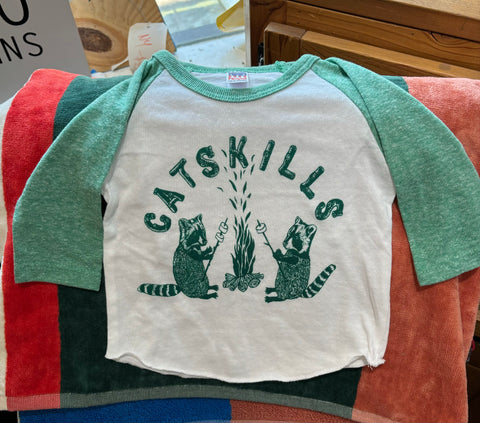 Cabin Fever Catskill Campout Baby & Youth Baseball Tee