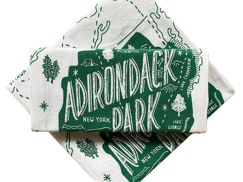 Noteworthy Paper & Press - Adirondack Park Tea Towel