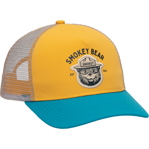 The Landmark Project - Smokey Junior Varsity 5-Panel Trucker Hat (Youth): Sunshine