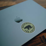Squatchy - Respect The Locals Sticker