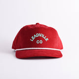 Endless August Supply Co. - Customizable Arch City Corduroy Hat | Name Drop Hat: Navy/yellow