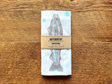 Noteworthy Paper & Press - Trout & Flies Tea Towel