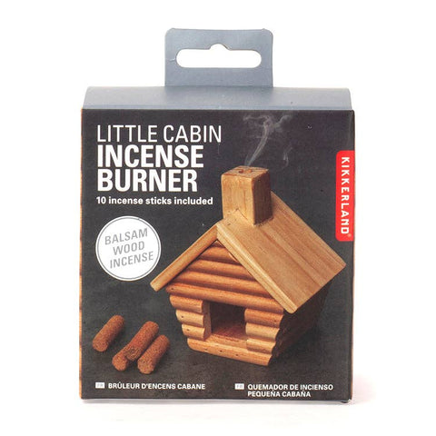 Kikkerland Design Inc - Little Cabin Incense Burner