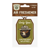 Good & Well Supply Co. - Cypress & Fir - Smokey Bear Air Freshener