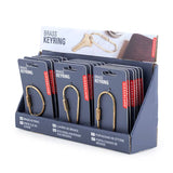 Kikkerland Design Inc - Brass Keyrings - Cabin Fever Outfitters