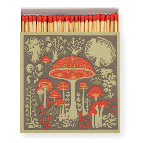 Archivist Gallery | United States & Canada - Mushrooms by Real, Fun, Wow!| Square - Safety Matches