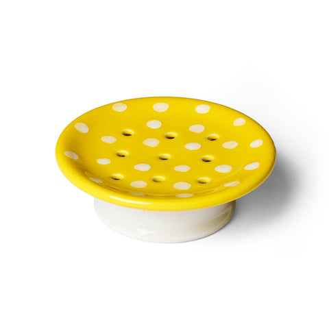 Kalastyle Soap Co. - Swedish Dream Yellow Mushroom Ceramic Soap Dish