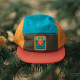 Trek Light - Baby & Kids Hat | Happiest Camper Bear: Multi / Youth