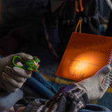 Sun Company, Inc. - LifeLight Animal Carabiner Flashlight - Green Frog