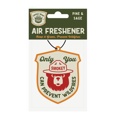 Good & Well Supply Co. - Pine & Sage - Smokey Bear Air Freshener