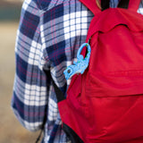 Sun Company / Big Discoveries - LifeLight Animal Carabiner Flashlight - Blue Lizard