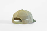 Squatchy - Appalachian Trail, Vintage Style Trucker Hat | SnapBack Cap: Brown/Khaki