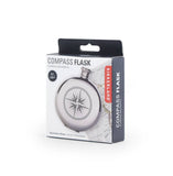 Kikkerland Design Inc - 5 Oz Found Flask Compass