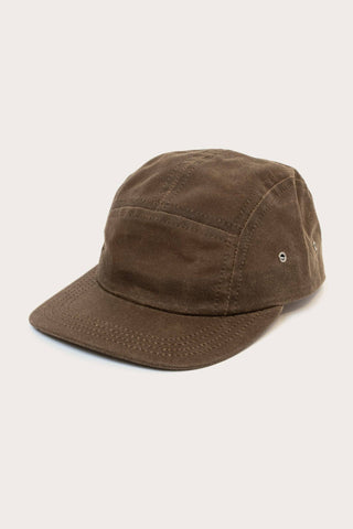 Bridge & Burn - Camper Waxed 5 Panel Cap / Umber