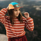 Trek Light - Baby & Kids Hat | Happiest Camper Bear: Multi / Youth