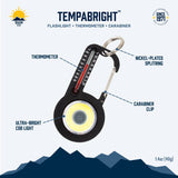 Sun Company / Big Discoveries - TempaBright - Thermometer Carabiner with Bright LED Lights