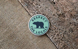 Squatchy - Respect The Locals Sticker