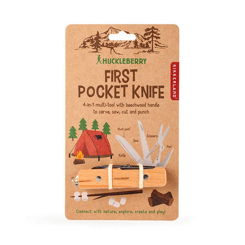 Kikkerland Design Inc - HUCKLEBERRY POCKET KNIFE